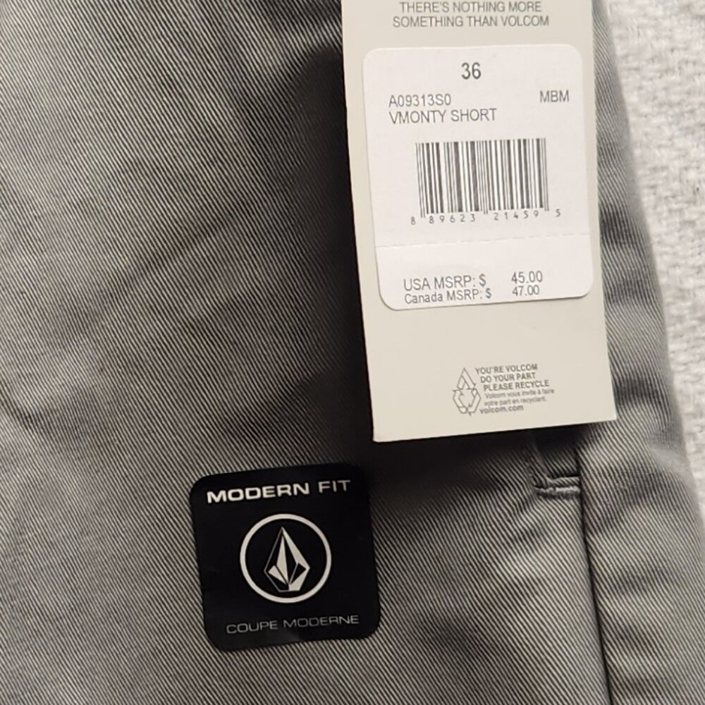 1194 - Volcom 36W Modern Fit Shorts - Picture 4 of 8